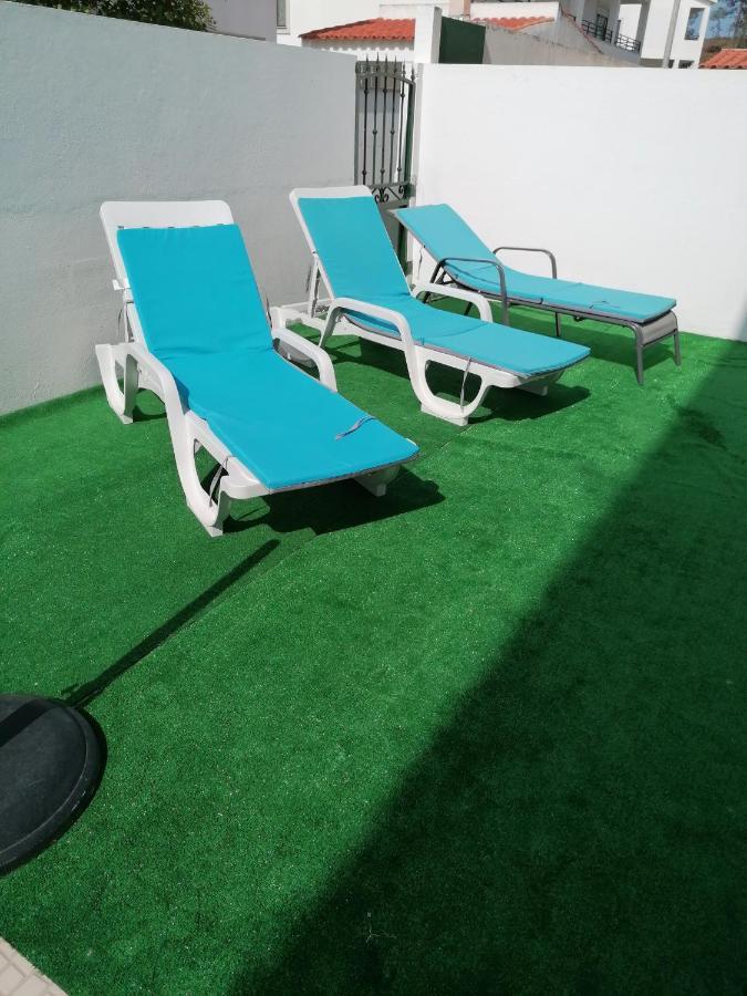 Casinha Res Do Chao Na Nazare Com Quintal E Barbecue Nazaré Exterior foto
